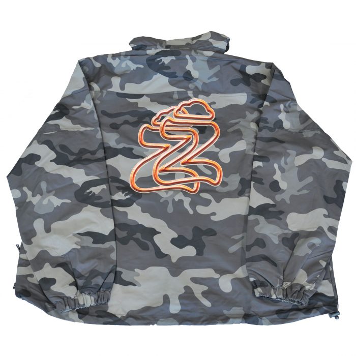 Coupe Vent - Double Z Cloud Camouflage Gris - Imagen 4