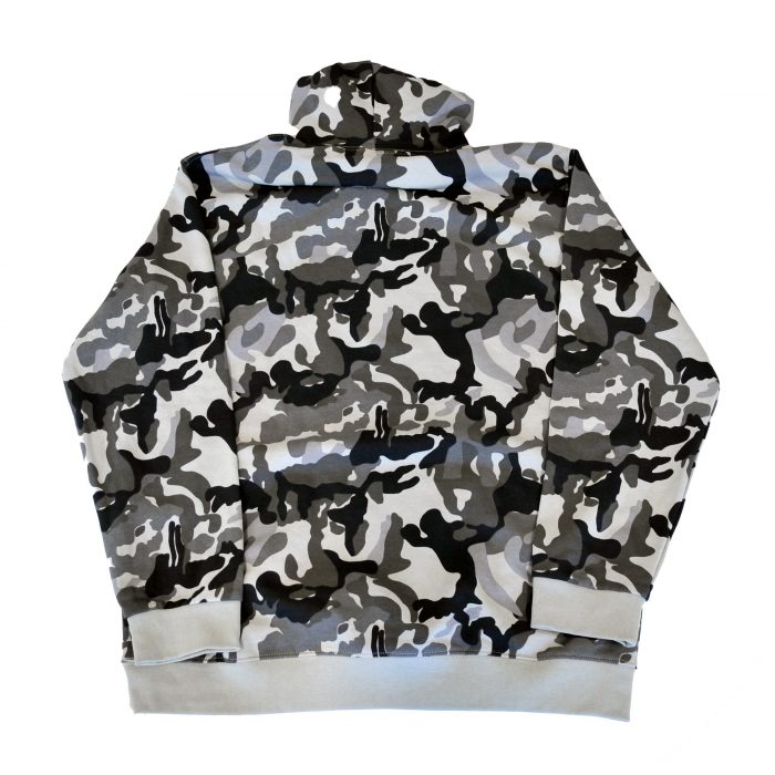 Hoodies - Logo Blanc Terphogz Camouflage Gris - immagine 4
