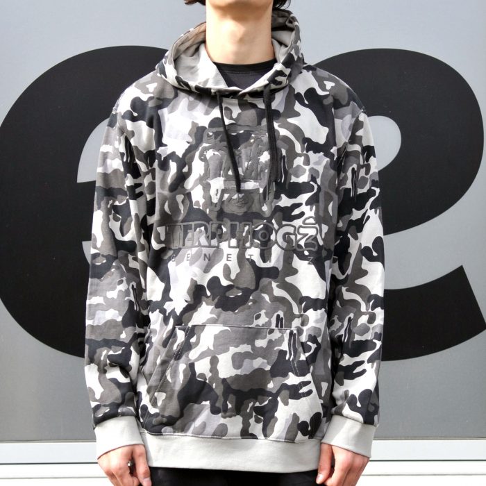 Felpe con cappuccio - Logo Nero Terphogz Camouflage Grigio - 03 Hoodies - Logo Noir Terphogz Camouflage Gris - immagine 1