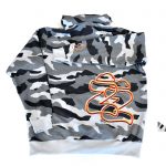 Hoodies Zip - Double Z Cloud Camouflage Gris - immagine 4