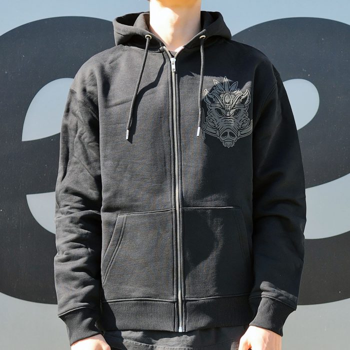 Hoodies Zip - Logo Hognesh Terphogz Noir – Image 1