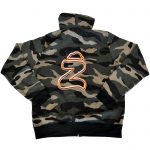Hoodies Zip - Z Cloud Camouflage Vert - Imagen 4