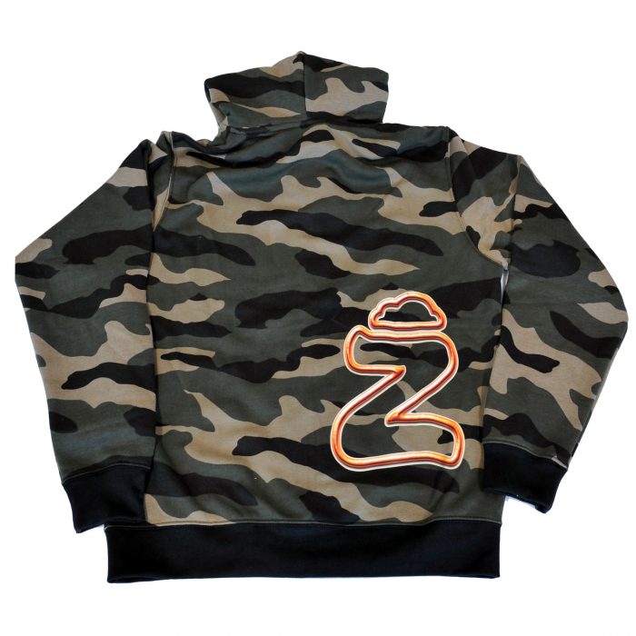 Hoodies Zip - Z Cloud V2 Camouflage Vert – Image 4