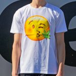 T-Shirt - Bisous Smiley - White