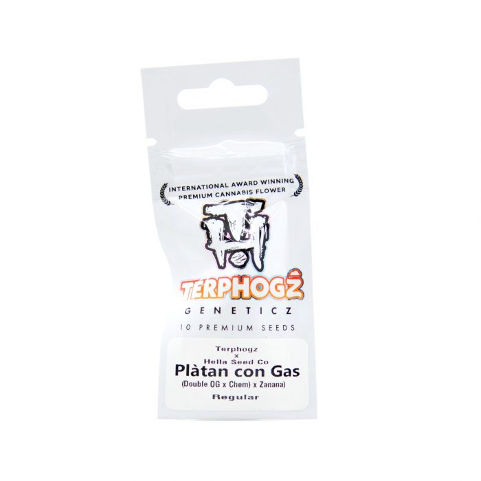 Terphogz x Hella Seed Co - R - Platan Con Gas - Double OG x Chem x Zanana 01 Platan Con Gas - Terphogz x Hella Seed Co – Image 1