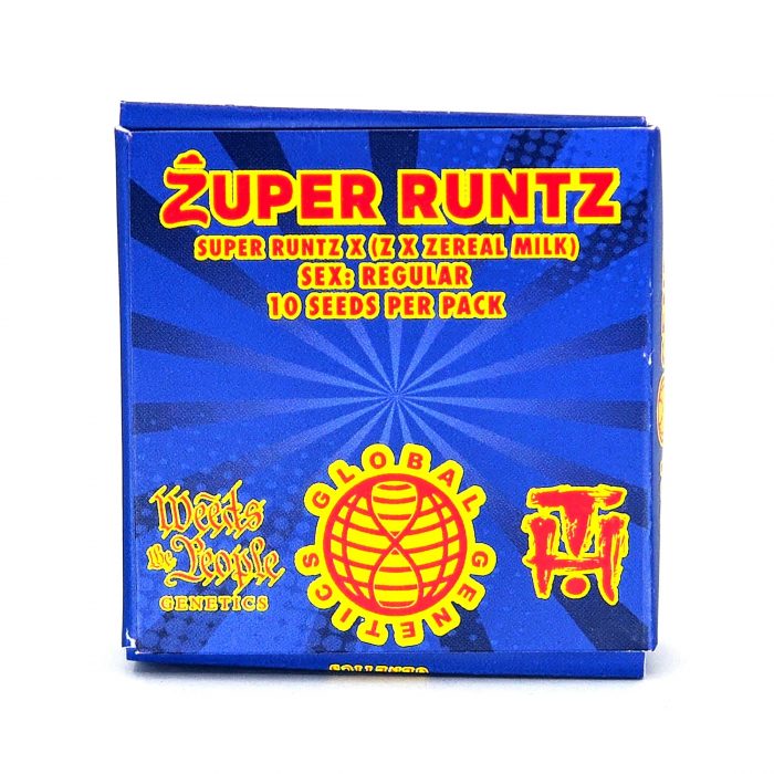 Terphogz x Global Genetics x Weed of People - R - Zuper Runtz - Super Runtz x Z x Zereal Milk 01 Zuper Runtz - Terphogz x Global Genetics – Image 1